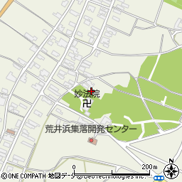 新潟県胎内市荒井浜880周辺の地図