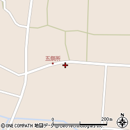 山形県長井市寺泉2258周辺の地図