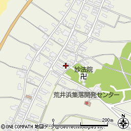 新潟県胎内市荒井浜204周辺の地図