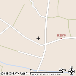 山形県長井市寺泉2303周辺の地図