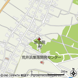 新潟県胎内市荒井浜884周辺の地図