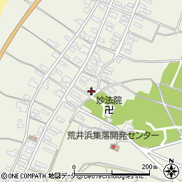 新潟県胎内市荒井浜207周辺の地図