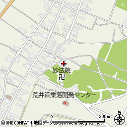 新潟県胎内市荒井浜883周辺の地図