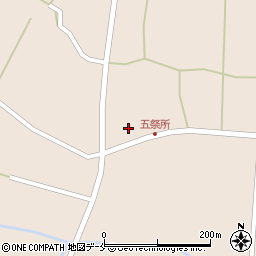 山形県長井市寺泉2248周辺の地図