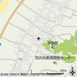 新潟県胎内市荒井浜205周辺の地図