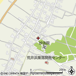新潟県胎内市荒井浜208周辺の地図