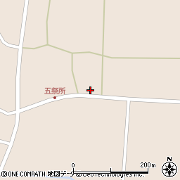 山形県長井市寺泉2254周辺の地図