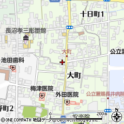 金田輪店周辺の地図