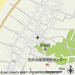 新潟県胎内市荒井浜212周辺の地図