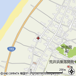 新潟県胎内市荒井浜30周辺の地図