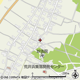 新潟県胎内市荒井浜485周辺の地図
