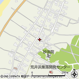 新潟県胎内市荒井浜216周辺の地図