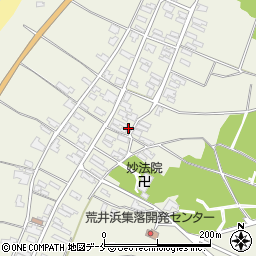 新潟県胎内市荒井浜219周辺の地図