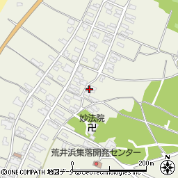 新潟県胎内市荒井浜484周辺の地図