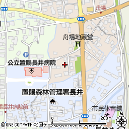 山形県長井市舟場1周辺の地図