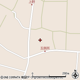 山形県長井市寺泉2233周辺の地図