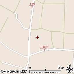 山形県長井市寺泉2243-3周辺の地図