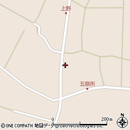 山形県長井市寺泉2243-2周辺の地図