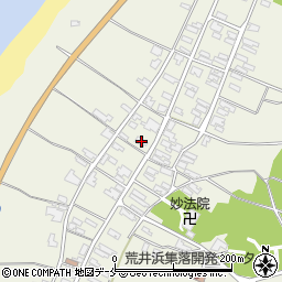 新潟県胎内市荒井浜97周辺の地図