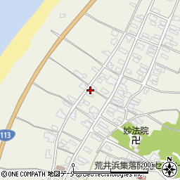 新潟県胎内市荒井浜99周辺の地図