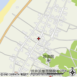 新潟県胎内市荒井浜93周辺の地図