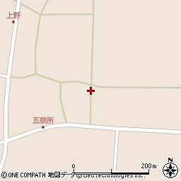 山形県長井市寺泉6255周辺の地図