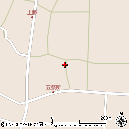 山形県長井市寺泉2196周辺の地図