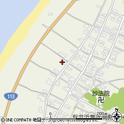 新潟県胎内市荒井浜37周辺の地図