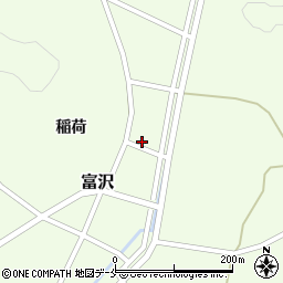宮城県柴田町（柴田郡）富沢（田畑）周辺の地図