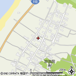 新潟県胎内市荒井浜91周辺の地図