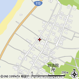 新潟県胎内市荒井浜90周辺の地図