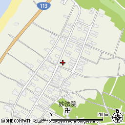 新潟県胎内市荒井浜234周辺の地図