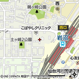 カメイ調剤薬局　岩沼店周辺の地図