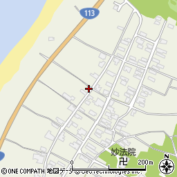 新潟県胎内市荒井浜43周辺の地図