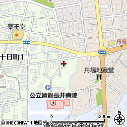 梅津美容室周辺の地図