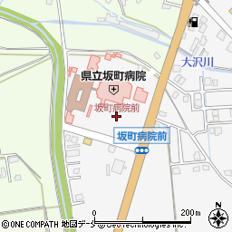 坂町病院前周辺の地図