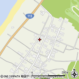 新潟県胎内市荒井浜77周辺の地図