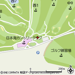 日本海カントリークラブ周辺の地図