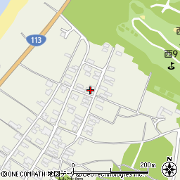 新潟県胎内市荒井浜254周辺の地図
