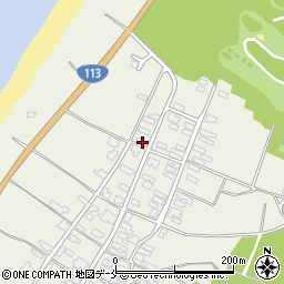 新潟県胎内市荒井浜74周辺の地図