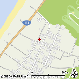 新潟県胎内市荒井浜73周辺の地図