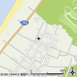 新潟県胎内市荒井浜72周辺の地図