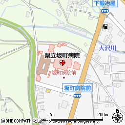 新潟県立坂町病院周辺の地図