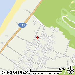 新潟県胎内市荒井浜70周辺の地図