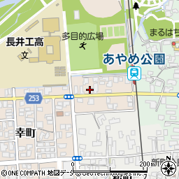 長井白鷹建設組合周辺の地図