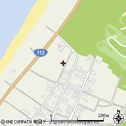 新潟県胎内市荒井浜60周辺の地図