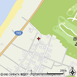 新潟県胎内市荒井浜65周辺の地図