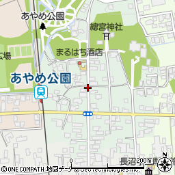 〒993-0087 山形県長井市横町の地図