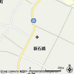 宮城県刈田郡蔵王町円田新石橋111周辺の地図