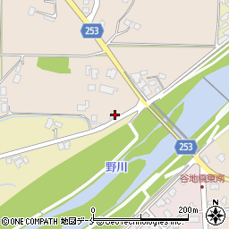 山形県長井市寺泉103周辺の地図